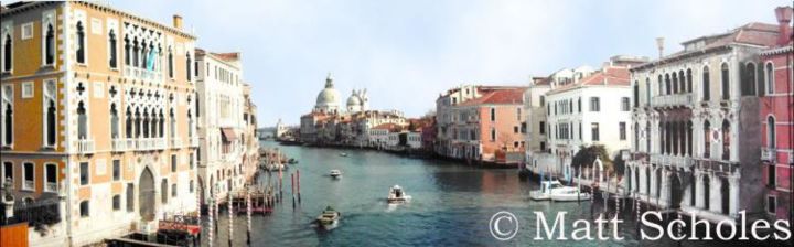 Fotografia intitulada "Grand Canal - Venice" por Matt Scholes, Obras de arte originais