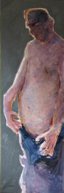 Peinture intitulée "Ce con avec son coe…" par Maurice Dubuc, Œuvre d'art originale, Huile