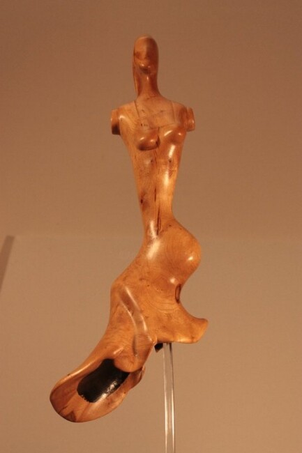 Sculpture titled "Flamenco" by Max Bernard, Original Artwork, Wood