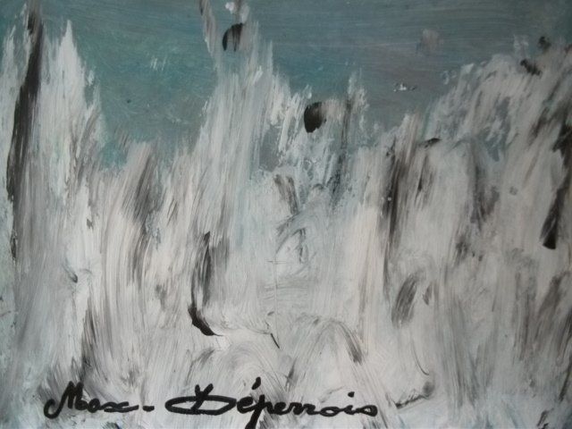 Pintura titulada "011.JPG" por Max-Denis Deperrois, Obra de arte original, Oleo