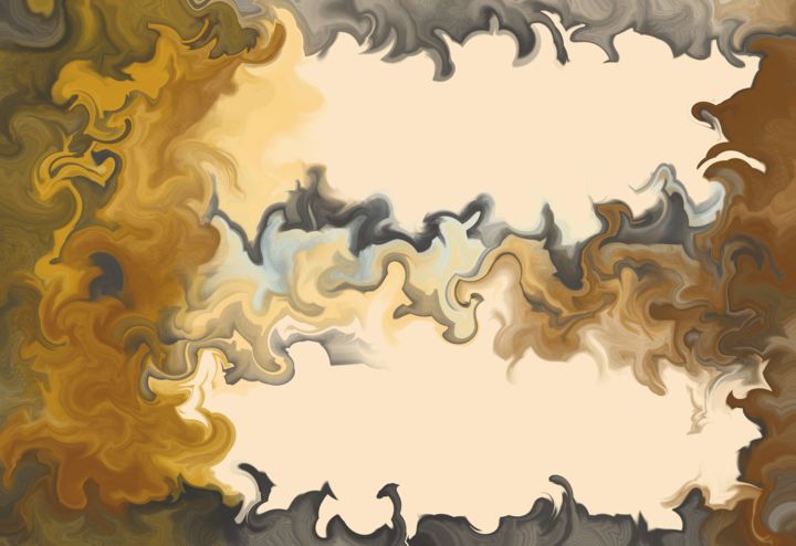 Digitale Kunst mit dem Titel "storm#2" von Max Fülöp, Original-Kunstwerk, Digitale Malerei