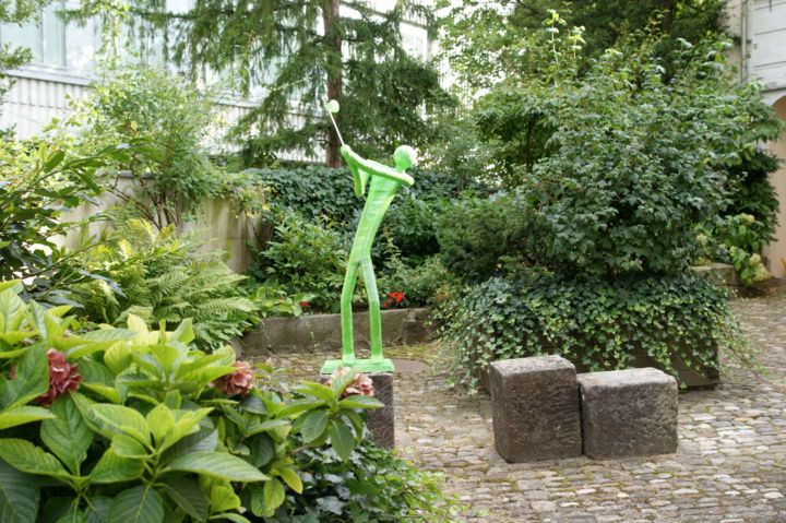 Sculpture intitulée "urgolfer2.jpg" par Max Gyger, Œuvre d'art originale