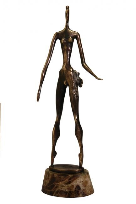 Sculpture titled "Балет (разминка)" by Max Luki, Original Artwork, Casting