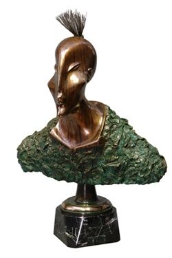 Sculpture titled "Восточный поцелуй" by Max Luki, Original Artwork, Casting