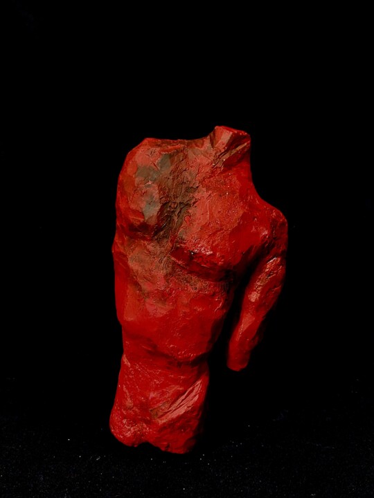 ""Bodymeat"" başlıklı Heykel Max Nikiforov (Dajvour) tarafından, Orijinal sanat, Çimento