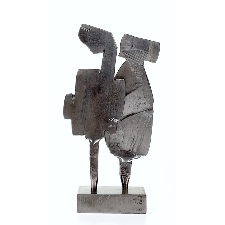 Скульптура под названием "N°354" - Maxime Plancque, Подлинное произведение искусства, Нержавеющая сталь