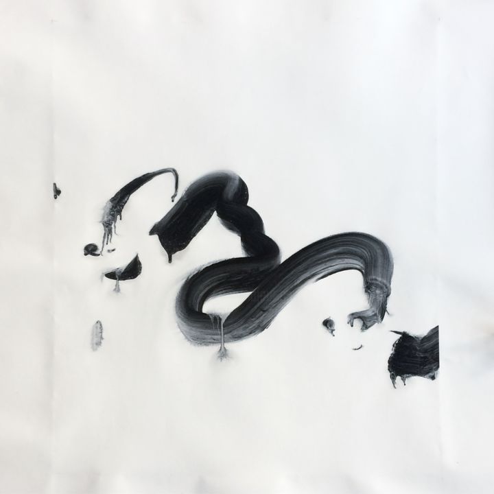 Peinture intitulée "Mouvement" par Maxime Crombez, Œuvre d'art originale,