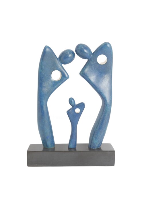 Sculpture intitulée "Chouchou" par Damax, Œuvre d'art originale, Bronze