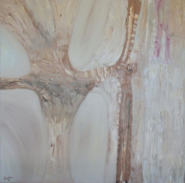 zen2_100x100.jpg - Painting, 100x100 cm ©2012 by maxime haja -