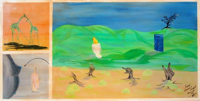 Painting titled "JOURNEY - Dream I -…" by Mhd59, Original Artwork