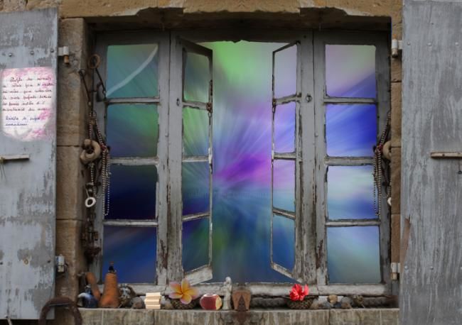 Arts numériques intitulée "Fenêtre" par Max Parisot Du Lyaumont, Œuvre d'art originale, Photo montage