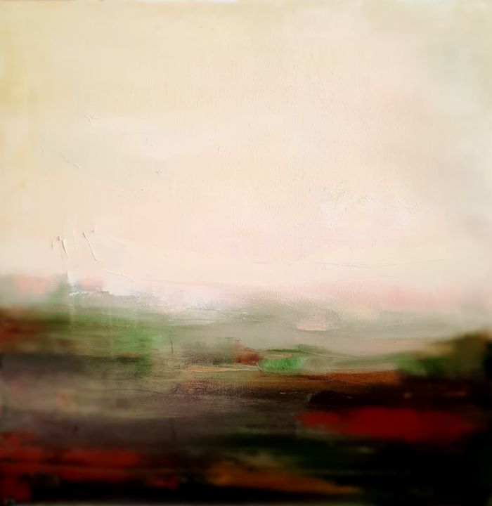 绘画 标题为“abstract landscape” 由Max Sytch, 原创艺术品, 油