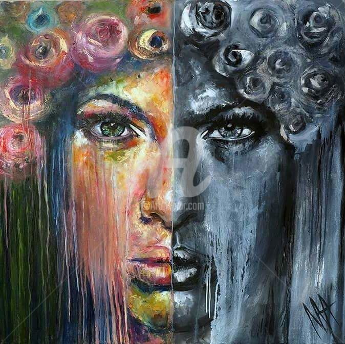 Painting titled "Dreams" by Maya Petrova Art, Original Art, Oil