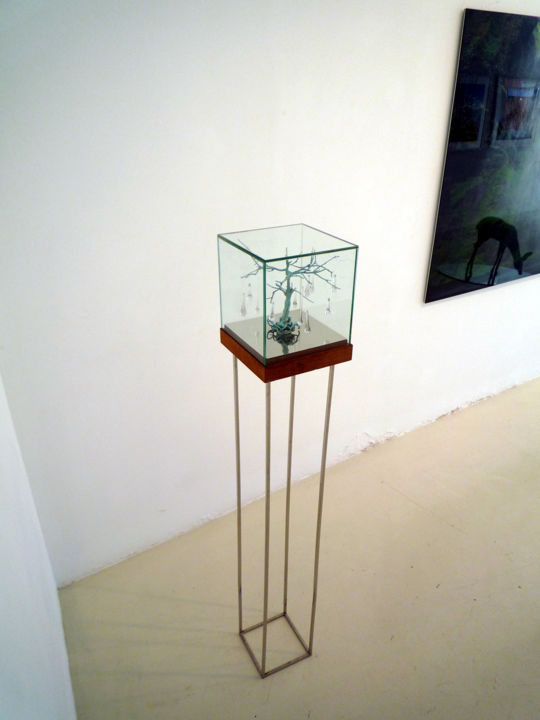 Skulptur mit dem Titel "Preludio" von Mayte Vieta, Original-Kunstwerk