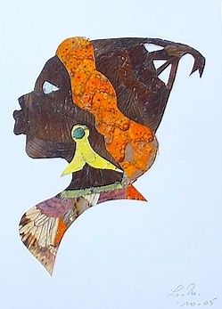 Sculpture intitulée "Buste1" par Mbode, Œuvre d'art originale, Autre