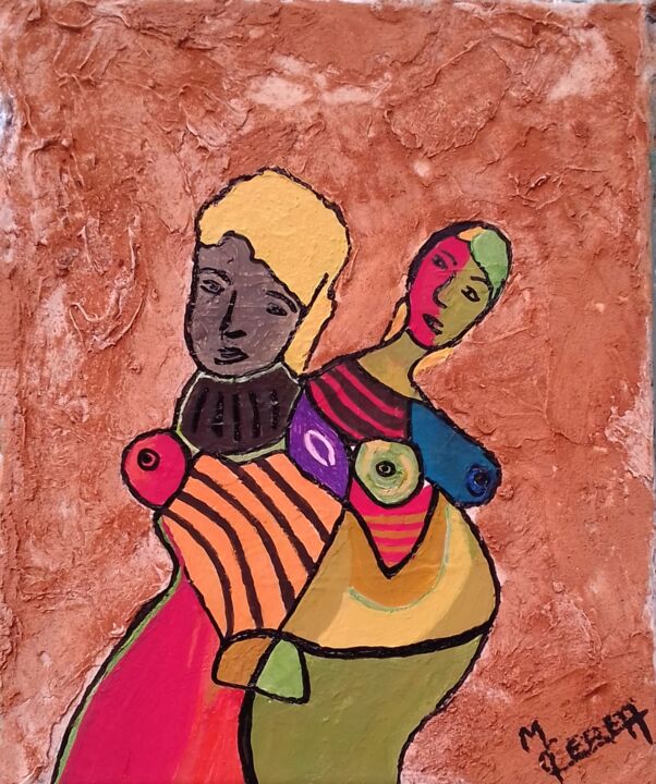 Painting titled "sexus-henry-miller" by Mcerea, Original Artwork, Acrylic