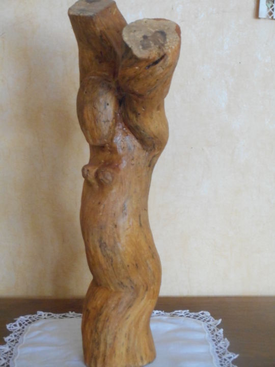 Sculpture titled "comme-une-offande.j…" by Martine Chatain Ottelé, Original Artwork