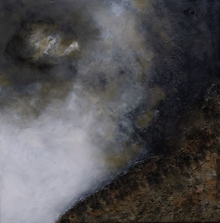 Peinture intitulée "Tenebriis" par Mck, Œuvre d'art originale, Huile