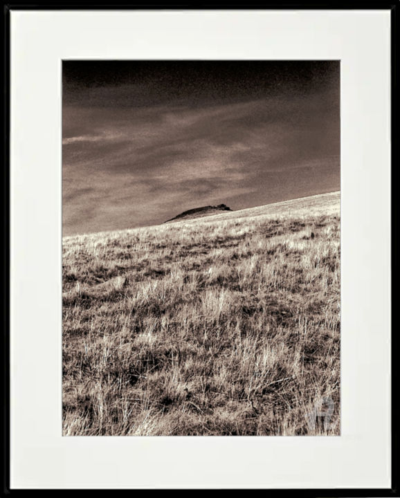 Fotografia zatytułowany „Landscape II (frame…” autorstwa Marco Brugts, Oryginalna praca, Fotografia cyfrowa
