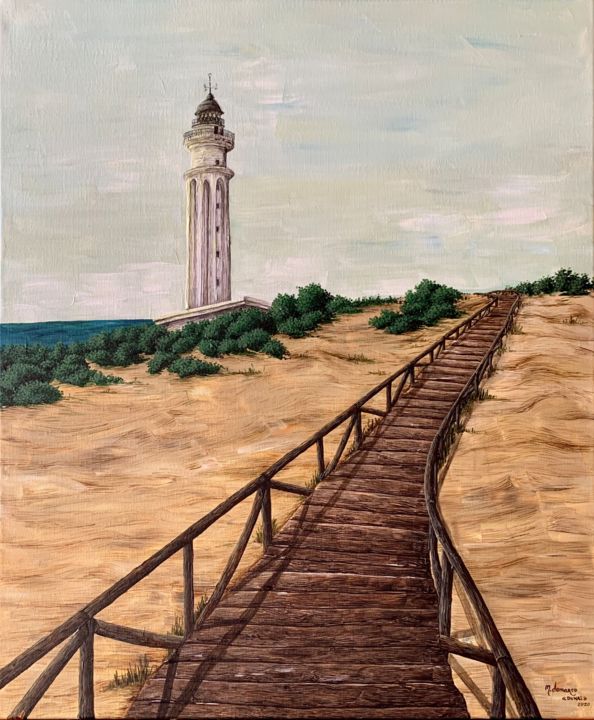 Painting titled "“DUNAS”" by M.Domarco, Original Artwork, Acrylic