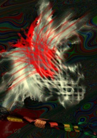 Digital Arts titled "flying" by Meea, Original Art, Digital Painting