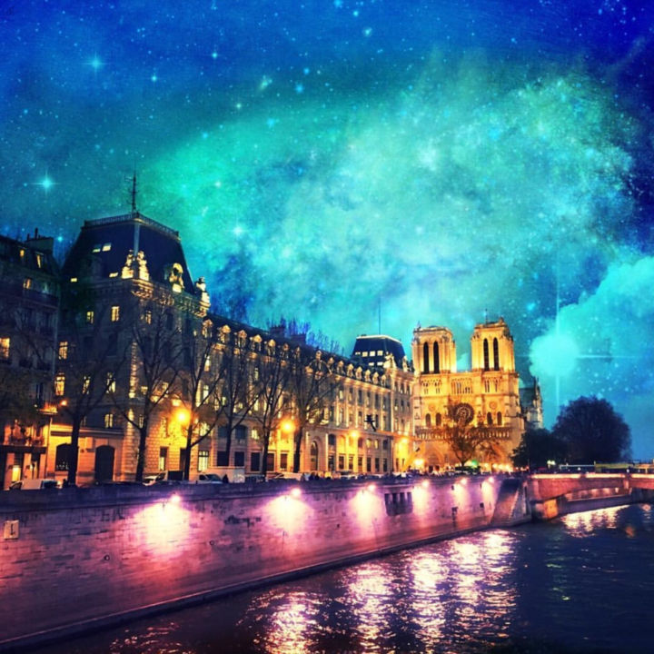 Digital Arts titled "Notre Dame de Paris" by Megan D, Original Artwork