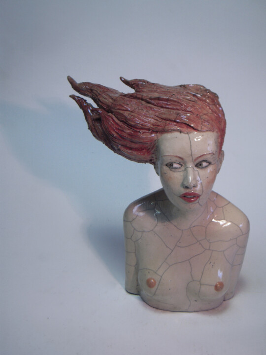雕塑 标题为“dscn0096.jpg” 由Mélanie Bourget, 原创艺术品, 陶瓷