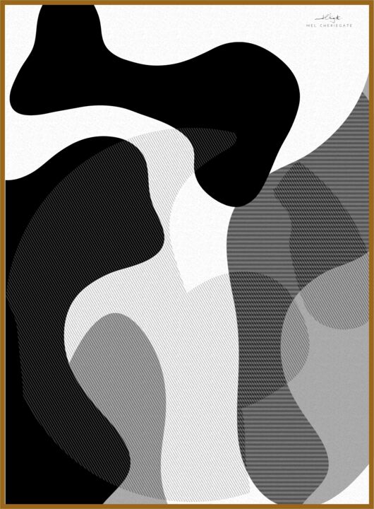 Grafika cyfrowa / sztuka generowana cyfrowo zatytułowany „fluid” autorstwa Mel Cheriegate, Oryginalna praca, Malarstwo cyfro…