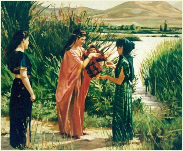Pintura titulada ""Salvado del Nilo-M…" por Miguel Angel López Melgarejo, Obra de arte original