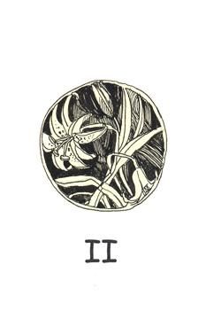 Drawing titled "Vignette II" by Melinda Torok, Original Art, Other