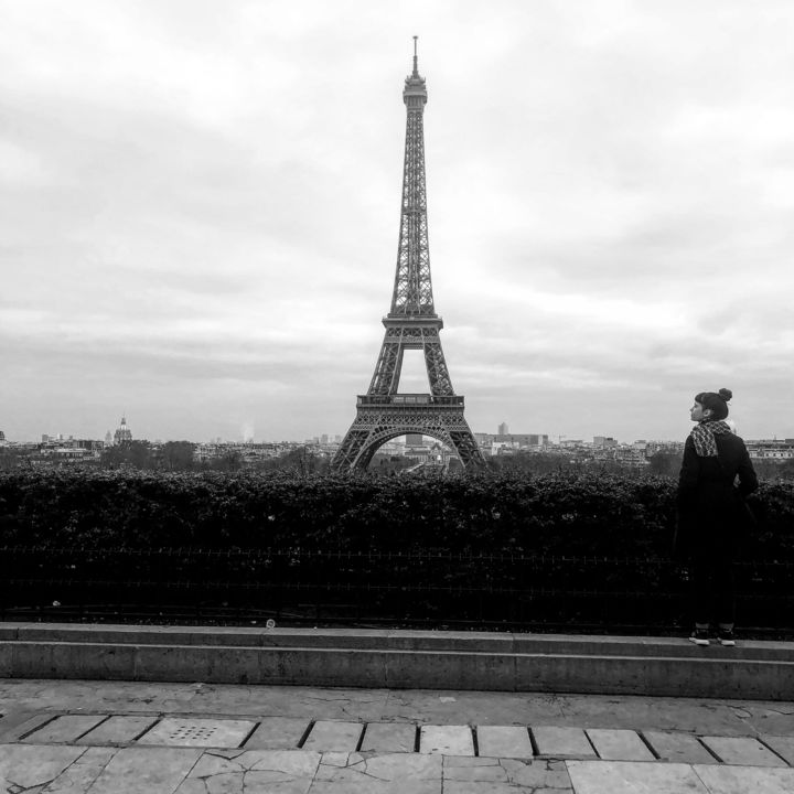 「la beauté de Paris」というタイトルの写真撮影 Meline Whiteによって, オリジナルのアートワーク, デジタル