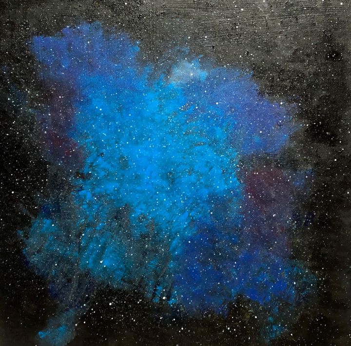 Peinture intitulée "Lumia space" par Mélodix, Œuvre d'art originale, Acrylique