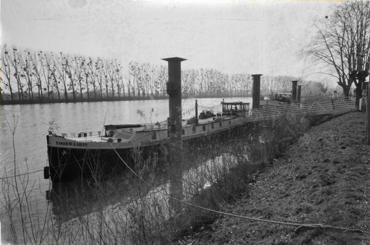 Photographie intitulée "Parmi les flots du…" par Memario Vespa, Œuvre d'art originale, Photographie numérique