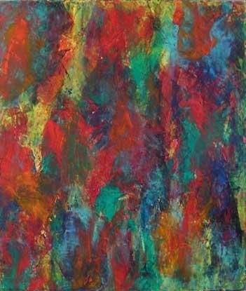 Painting titled "Peacock" by Merlin Emrys, Original Art,