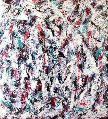 Painting titled "Amerika" by Merlin Emrys, Original Art,