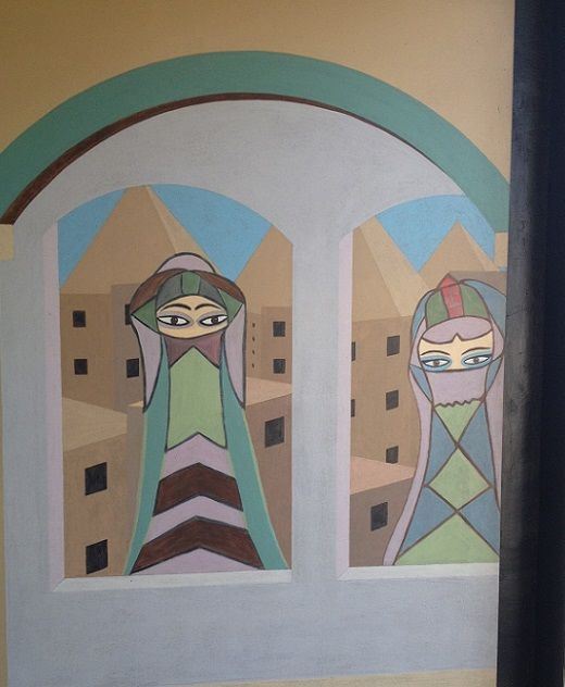 Peinture intitulée "Avant, le monde ima…" par Chan Mengal, Œuvre d'art originale, Huile