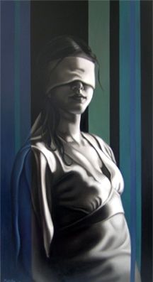 Pintura titulada "Altum silentium" por Mercedes Fariña, Obra de arte original, Oleo