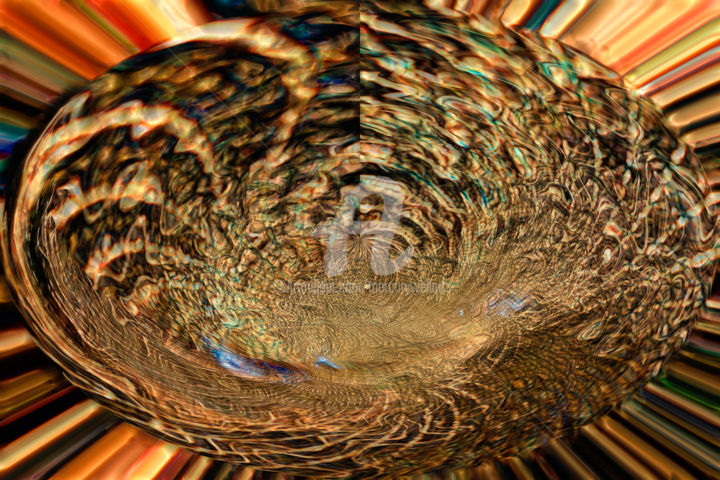 Digital Arts titled "Dragon's Egg Planet…" by Richard Cresswell Thomas, Original Artwork, 2D Digital Work
