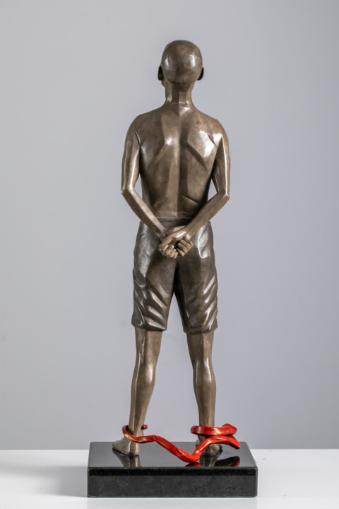 雕塑 标题为“EGO - captivitiy” 由Meryem Doğan, 原创艺术品, 青铜