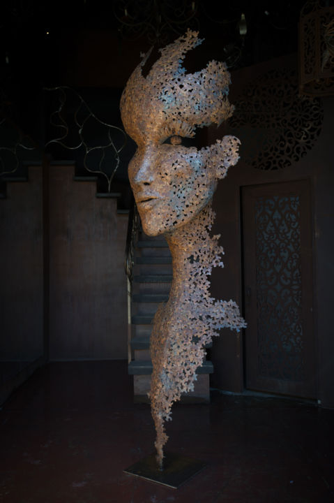 Sculpture intitulée "73-vega-270x77x60cm…" par Nimrod Messeg, Œuvre d'art originale