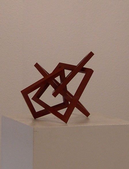 Скульптура под названием ""Nudos del aire"" - Manolo Messía, Подлинное произведение искусства, Металлы