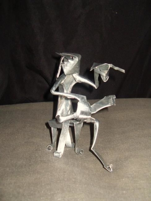 Artcraft titled "metal statues" by Samson, Original Artwork