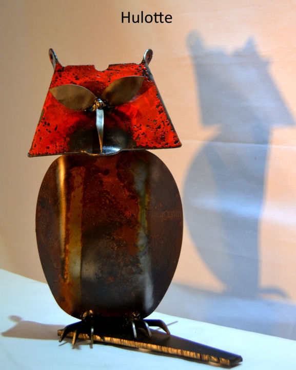 Sculpture titled "sculpture métal ani…" by Métalucubration, Original Artwork, Metals