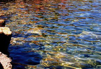 Photography titled "Colors in the Sea" by Metin Cansız, Original Artwork