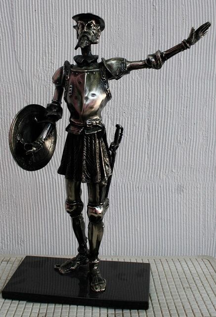 Sculpture titled "DON QUIJOTE" by Mexican Artist, Original Artwork