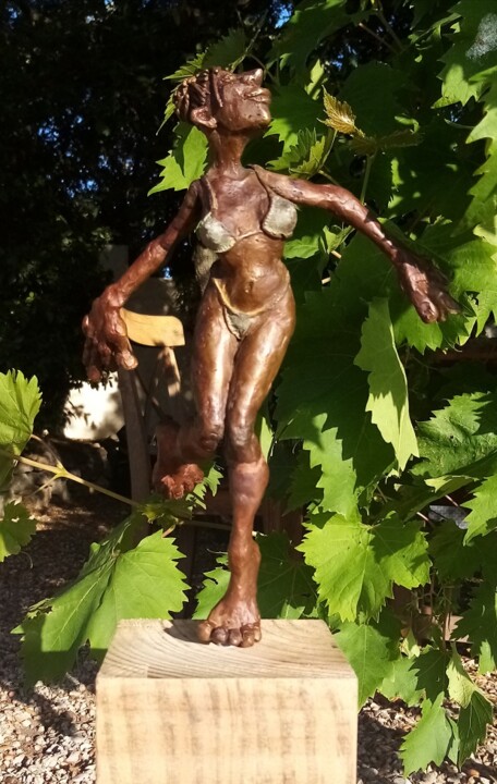 Sculpture titled "PLAYA" by Marco, Original Artwork, Bronze