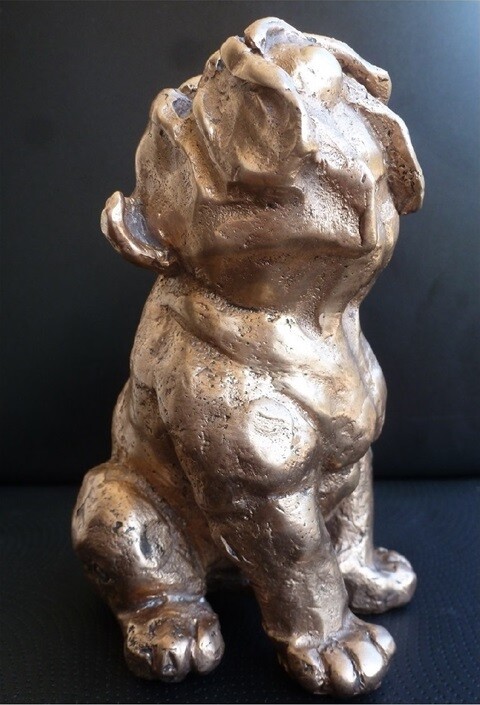 Sculpture titled "MOLOSSE" by Marco, Original Artwork, Bronze