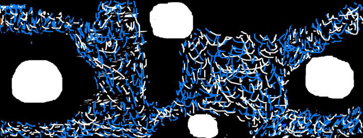 Цифровое искусство под названием "WISH - 191" - Mirfarhad Moghimi, Подлинное произведение искусства, Цифровая живопись