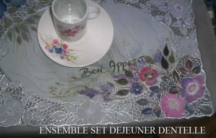 Artcraft με τίτλο "ENSEMBLE PETIT DEJE…" από France, Αυθεντικά έργα τέχνης