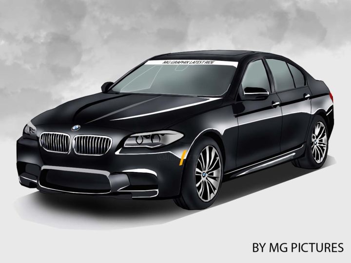 「BMW 320i 2015」というタイトルのデジタルアーツ Mg The Editerによって, オリジナルのアートワーク